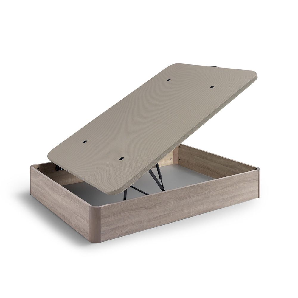 Canapé Madera Con Tapa 3D
